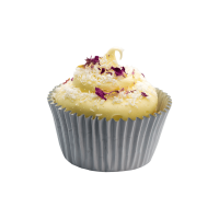 Rose Coconut Cupcake