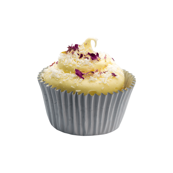 Rose Coconut Cupcake