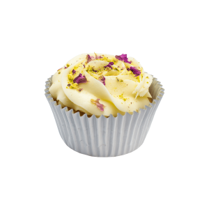 Rose coconut cupcake