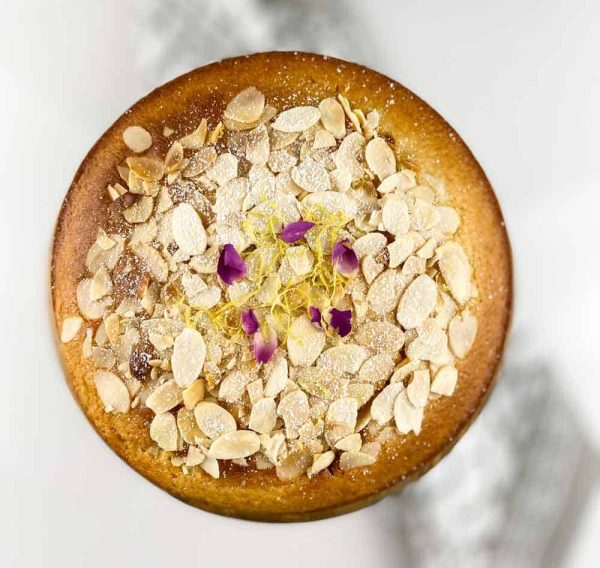 Almond Rosewater Cake