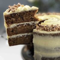Carrot Walnut Cake