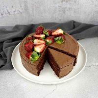 18th chocolate birthday cake