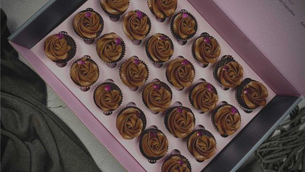 Mini chocolate cupcake Azidelicious optimised Natural based adelaide cupcake delivry