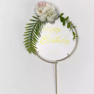 Happy Birthday Cake Topper