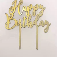 Happy-birthday-Gold-Topper