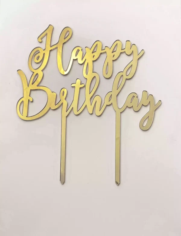 Happy-birthday-Gold-Topper