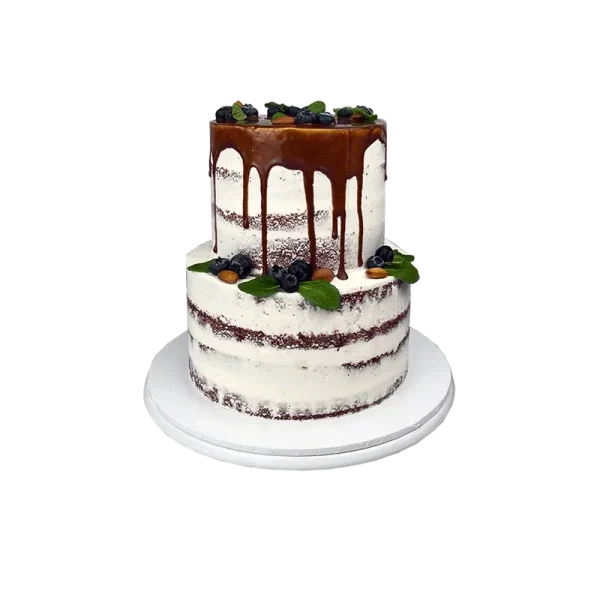 Chocolate Blueberry Wedding Cake Chocolate Blueberry Wedding Cake