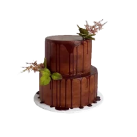 3 Chocolate Wedding Cake