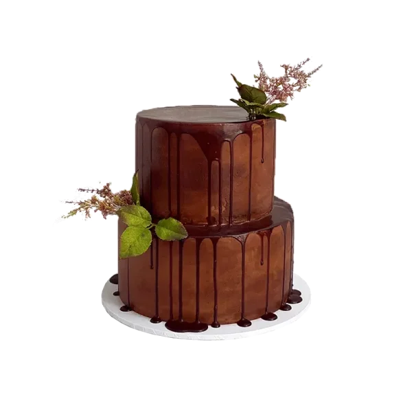 3 Chocolate Wedding Cake