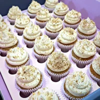 Apple-Cinnamon-Mini-Cupcakes-Suitable-for-wedding-ceremonies Mini Apple Cinnamon