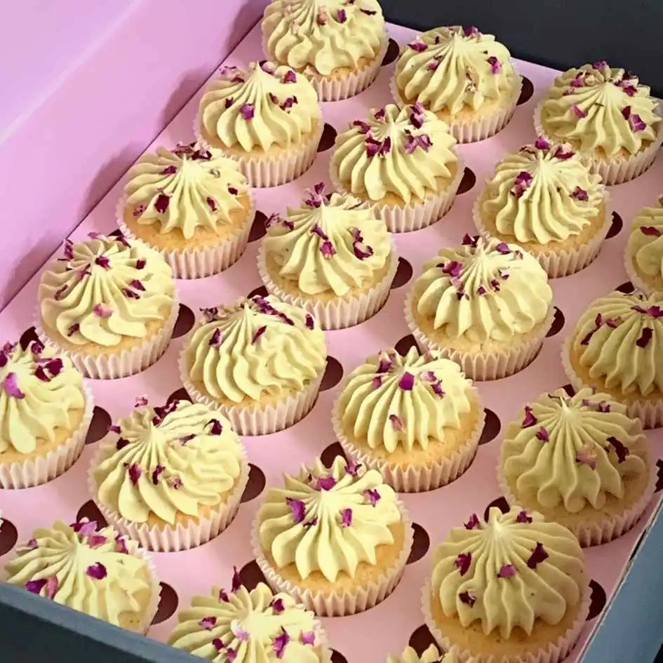 Mini Vanilla Cupcakes